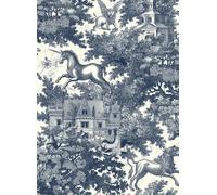 Rebel Walls Carta da parati Fairy Tale Castle - Blue