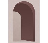 Rebel Walls Carta da parati panoramica Arch - Pink