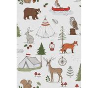 Rebel Walls Carta da parati panoramica Camping Trip - Multi