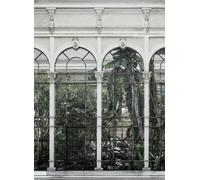 Rebel Walls Carta da parati panoramica Dove Gardens - White