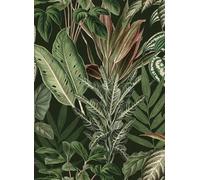 Rebel Walls Carta da parati panoramica Mischievous Monkeys - Lush