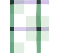 Rebel Walls Carta da parati panoramica Outside The Box - Green & Lilac