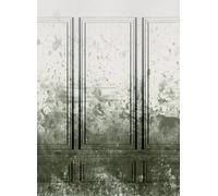 Rebel Walls Carta da parati panoramica Patinated Panels - Moss