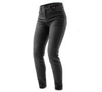 Jeans da motociclista da donna Rebelhorn Bronco nero lavato W30/L30