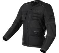 Rebelhorn Brutale Giacca tessile da motocicletta, nero, Taglia 4XL