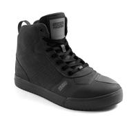 Stivali da motociclista in pelle nera Rebelhorn Spike 46