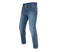 REBELHORN Classic III Jeans da Moto Uomo | Fodera in Fibra Aramidica | Protezioni Ginocchia e Fianchi SAS-Tec | Regular Fit