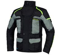 REBELHORN Cubby IV Giacca da Moto Uomo | Tessile | Membrana REISSA | Protezioni CE livello 2 per Gomiti e Spalle | inserti di Ventilazione in Rete | Fodera termica ThermoLite