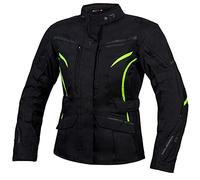 REBELHORN Hiker III Lady Giacca da moto per donna Materiali durevoli Membrana Reissa Protezioni per gomiti e spalle Tasche di ventilazione Elementi riflettenti