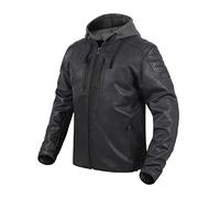 Giacca In Pelle Rebelhorn Impala Nero 10XL