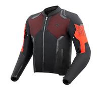 REBELHORN Jax Giacca da Moto Uomo | Tessile | Protezioni per Gomiti, Spalle e Schiena Livello 2 | Membrana Humax Rimovibile | Grandi Pannelli di Ventilazione a Rete | Taglie fino a 10XL