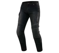 Jeans da moto Rebelhorn Vandal Twill Nero Saldi W36/L34
