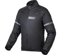 Rebelhorn Ocean Giacca da pioggia da motocicletta, nero, Taglia 4XL