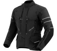 Rebelhorn Range Giacca tessile da motocicletta impermeabile, nero, Taglia 3XL