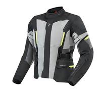 REBELHORN Scout Giacca da Moto Uomo | Tessile | Protezioni Gomiti e Spalle Livello 2 | Membrana Integrata | Fodera Termica Removibile | 6 Canali di Ventilazione