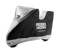 Telo coprimoto Rebelhorn Shelter con spazio per un bagagliaio, nero-argento XL