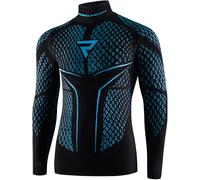 Rebelhorn Therm 2 Camicia funzionale a maniche lunghe, nero/blu, Taglia XL/XXL