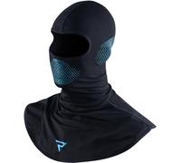 Rebelhorn Therm 2 Passamontagna per motociclette, nero/blu, Taglia L