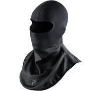 Rebelhorn Therm 2 Winstopper Passamontagna per motociclette, nero/grigio, Taglia S