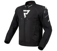 Giacca da moto Rebelhorn Vandal bianca e nera 9XL