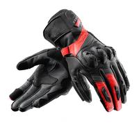 REBELHORN Viper Guanti da Moto Uomo | Pelle | Protezioni delle Nocche | Slider sul fondo della mano | Perforazione per una migliore Ventilazione