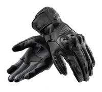 REBELHORN Viper Guanti da Moto Uomo | Pelle | Protezioni delle Nocche | Slider sul fondo della mano | Perforazione per una migliore Ventilazione