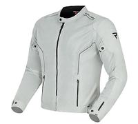 REBELHORN Wave Giacca da Moto Uomo | Tessuto | Pannelli di Ventilazione in Rete | Protezioni Gomiti e Spalle Livello 2 | Tasca per Protezione Schiena