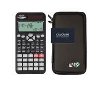 Rebell SC2060S con Custodia Protettiva WYNGS inclusa Nero - Calcolatrice Scientifica - Pacchetto Base