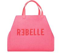 Rebelle BORSA PAGLIA ASHANTI SHOPPING S STRAW Rosa Rosa A147 Taglia Unica