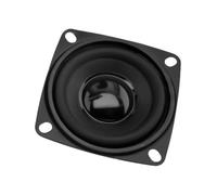 Rebellious 53 Mm Altoparlante Quadrato Subwoofer 4ω Sensibilità Forte Altoparlante Basso Per Dispositivi Audio Portatile Migliora Il Godere Della Musica