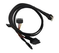 Rebellious Cavo di interfaccia flessibile SFF8654(8i) A 2SFF-8639 SFF8654 A SFF8639 31 5 pollici Con alimentazione per data center