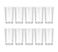 Rebellious Confezione di 10 Bicchieri di Plastica Riutilizzabili Tazza Acqua Lavastoviglie Safe PVC Texture Perfetto Per Mangiare E Acqua Acqua Tazza Da Usare