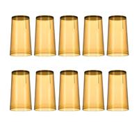Rebellious Confezione di 10 Bicchieri di Plastica Riutilizzabili Tazza Acqua Lavastoviglie Safe PVC Texture Perfetto Per Mangiare E Acqua Acqua Tazza Da Usare