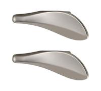 Rebellious Elegante Gancio In Metallo Con Angoli Arrotondati Sicuro Montaggio A Parete Multiuso Gancio Per Giacche Asciugamani Accessori Ingresso Organizzatore