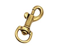 Rebellious Elegante gancio in metallo portachiavi pratico hardware per borsa da sella spallacci pratico guinzaglio per cani accessorio accessorio alla moda, Taglia unica, come descritto