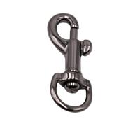 Rebellious Elegante gancio in metallo portachiavi pratico hardware per borsa da sella spallacci pratico guinzaglio per cani accessorio accessorio alla moda, Taglia unica, come descritto