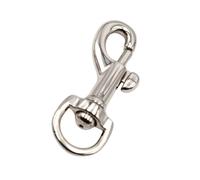 Rebellious Elegante gancio in metallo portachiavi pratico hardware per borsa da sella spallacci pratico guinzaglio per cani accessorio accessorio alla moda, Taglia unica, come descritto