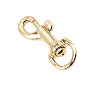 Rebellious Elegante gancio in metallo portachiavi pratico hardware per borsa da sella spallacci pratico guinzaglio per cani accessorio accessorio alla moda, Taglia unica, come descritto