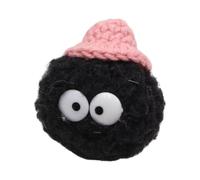 Rebellious Giocoso Decorazione Della Scarpa Cartone Animato Cappello Accessori Lana Imitazione Texture Telefono Custodia Per Scarpe E Custodia Per Telefono Decorare Anime Cartoon Doll, Taglia unica