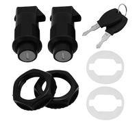 Rebellious Hardware per Borsa Rigida con Lucchetto per Borsa Laterale per Universale per Chiavi Blocco per Scatola Posteriore in Metallo Set Serrature Rigide per Borse Laterali