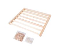 Rebellious Multiuso Legno Filo Stoccaggio Rack Pendii A Parete Filo Rack Per Efficiente Cucito E Gestione Ricamo Organizzatori Di Progetto Fatti A