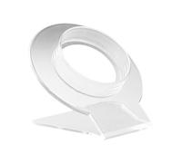 Rebellious Pratico supporto per bracciale in acrilico trasparente, elegante porta gioielli e organizzatore per la vendita al dettaglio o l'uso domestico, Taglia unica, come descritto