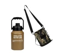 Rebellious Serbatoio dell'acqua da campeggio, in acciaio inox, per esterni, per escursioni, picnic, dispositivi portatili