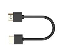 Rebellious Space Saving Miniatura HDTV A Cavo Supporto 4K Risoluzione 1080p Per Dispositivi Cavo HDMI2.0 Per Spazio Stretto Connettore adiacente