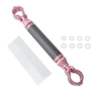 Rebellious Stabile supporto per luce resistente agli urti per manubrio della bicicletta, che offre una presa sicura anche su strade comuni per una guida notturna sicura