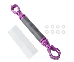 Rebellious Stabile supporto per luce resistente agli urti per manubrio della bicicletta, che offre una presa sicura anche su strade comuni per una guida notturna sicura