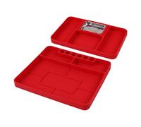 Rebellious Vassoio degli attrezzi in silicone magnetico con magneti forti per un facile fissaggio del metallo e prevenzione delle perdite vari ambienti di lavoro organizzazione domestica