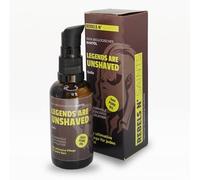 REBELS N' SAINTS Olio per barba, 100% naturale, nutre la barba e la pelle, prodotto in Germania, piacevole profumo (50 ml (confezione da 1)