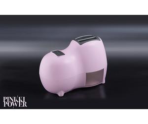 Reber 9250 RS grattugia elettrica Metallo, Plastica Rosa