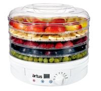 Artus D03 - Essiccatore per Alimenti, 5 Scomparti, 260 W
